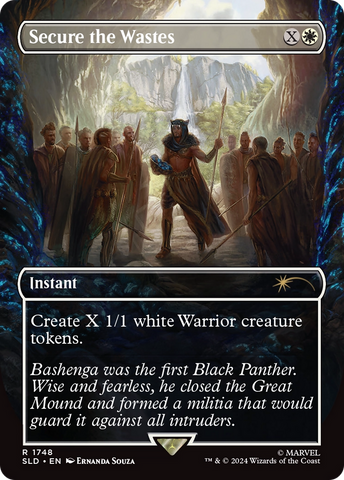 Secure the Wastes (Rainbow Foil) [Secret Lair Drop Series] - The Mythic Store | 24h Order Processing