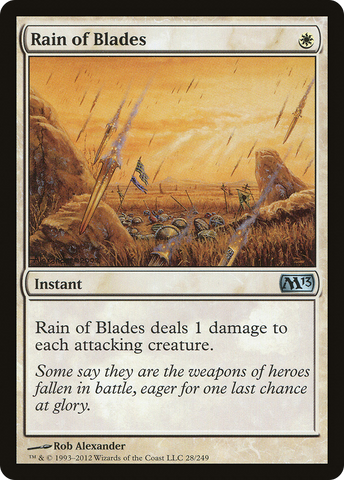 Rain of Blades [Magic 2013] - The Mythic Store | 24h Order Processing