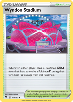 Wyndon Stadium (161/185) [Sword & Shield: Vivid Voltage] - The Mythic Store | 24h Order Processing
