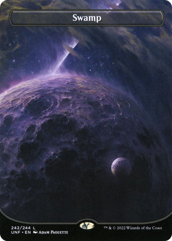 Swamp (242) (Orbital Space-ic Land) [Unfinity] - The Mythic Store | 24h Order Processing
