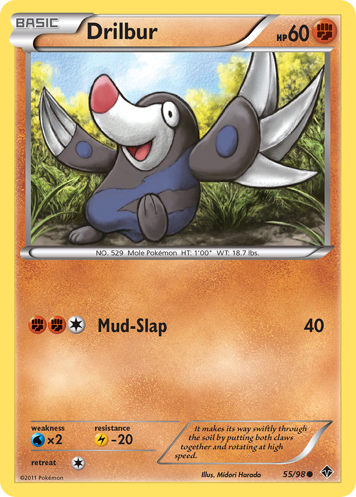 Drilbur (55/98) [Black & White: Emerging Powers] - The Mythic Store | 24h Order Processing