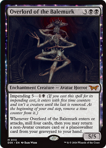 Overlord of the Balemurk [Duskmourn: House of Horror] - The Mythic Store | 24h Order Processing