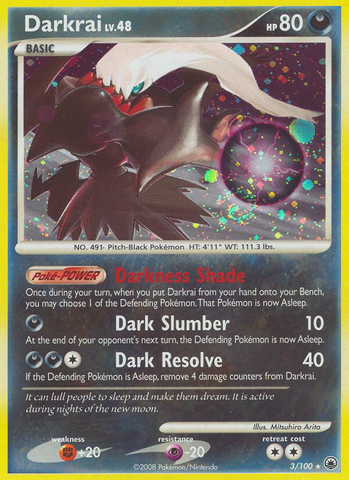 Darkrai (3/100) [Diamond & Pearl: Majestic Dawn] - The Mythic Store | 24h Order Processing