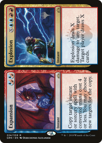Expansion // Explosion (Promo Pack) [Guilds of Ravnica Promos] - The Mythic Store | 24h Order Processing