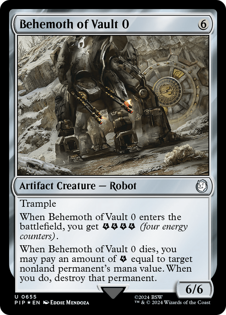 Behemoth of Vault 0 (Surge Foil) [Fallout] - The Mythic Store | 24h Order Processing