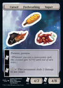 Cursed Firebreathing Yogurt [Unfinity Stickers] - The Mythic Store | 24h Order Processing