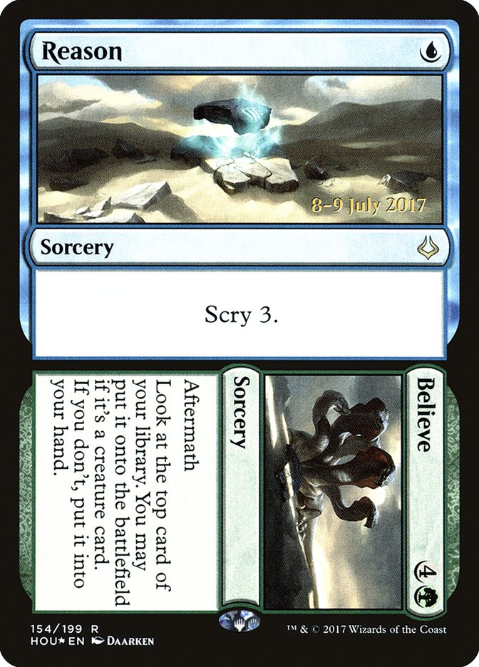 Reason // Believe [Hour of Devastation Prerelease Promos] - The Mythic Store | 24h Order Processing