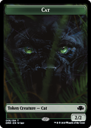 Insect // Cat (008) Double-Sided Token [Dominaria Remastered Tokens] - The Mythic Store | 24h Order Processing