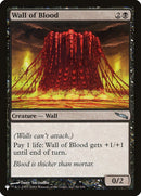 Wall of Blood [The List] - The Mythic Store | 24h Order Processing