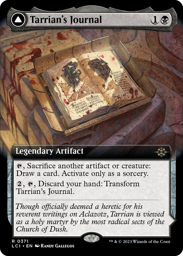 Tarrian's Journal // The Tomb of Aclazotz (Extended Art) [The Lost Caverns of Ixalan] - The Mythic Store | 24h Order Processing