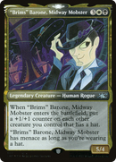 "Brims" Barone, Midway Mobster (Showcase) (Galaxy Foil) [Unfinity] - The Mythic Store | 24h Order Processing