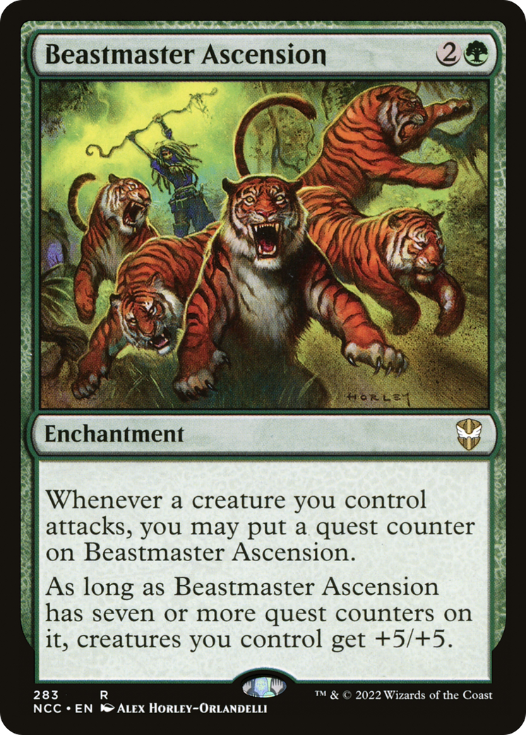 Beastmaster Ascension [Streets of New Capenna Commander] - The Mythic Store | 24h Order Processing