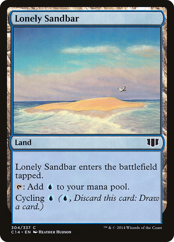 Lonely Sandbar [Commander 2014] - The Mythic Store | 24h Order Processing