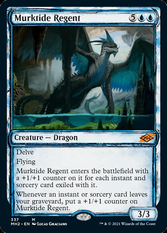 Murktide Regent (Sketch) [Modern Horizons 2] - The Mythic Store | 24h Order Processing