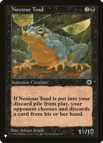 Noxious Toad [The List] - The Mythic Store | 24h Order Processing