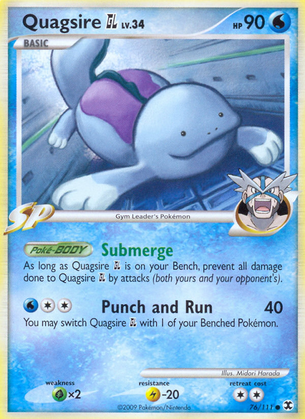 Quagsire GL (76/111) [Platinum: Rising Rivals] - The Mythic Store | 24h Order Processing