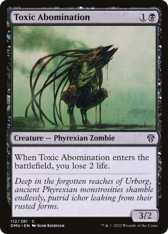 Toxic Abomination [Dominaria United] - The Mythic Store | 24h Order Processing