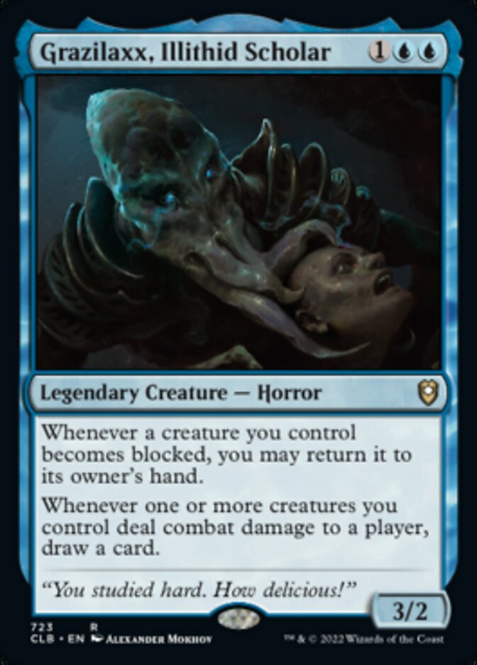 Grazilaxx, Illithid Scholar [Commander Legends: Battle for Baldur's Gate] - The Mythic Store | 24h Order Processing
