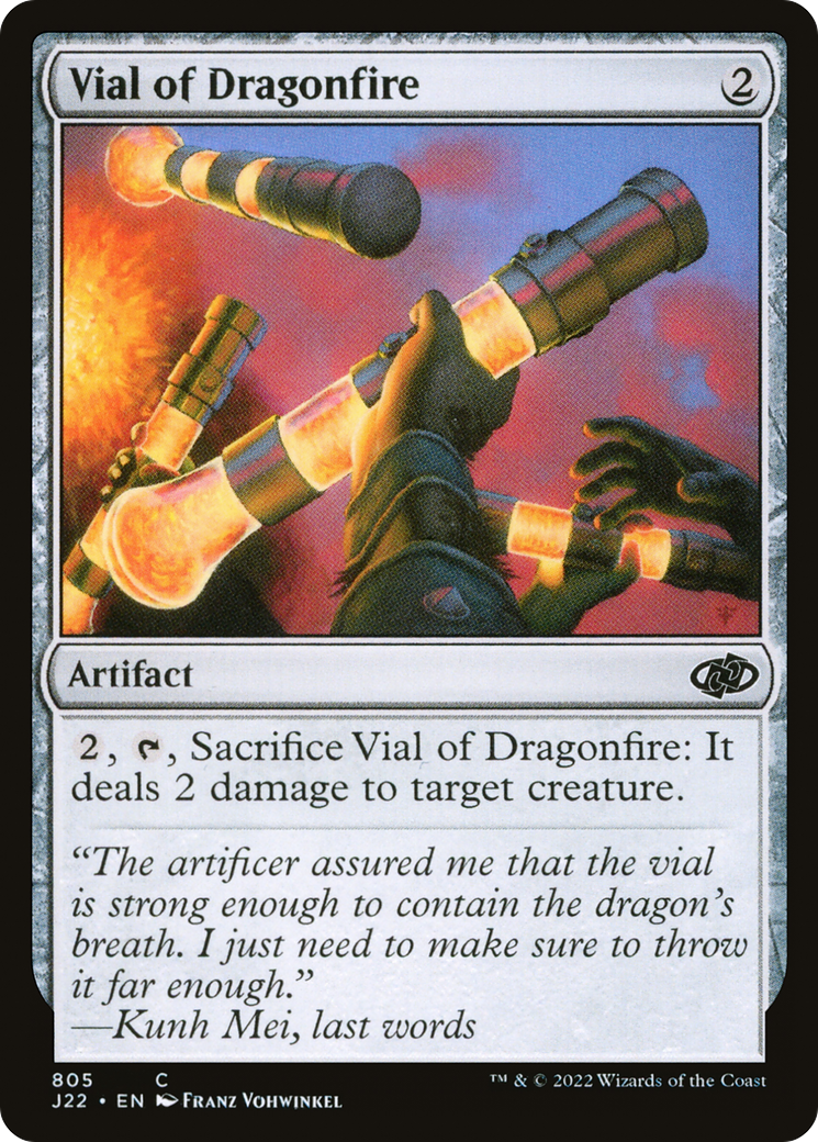Vial of Dragonfire [Jumpstart 2022] - The Mythic Store | 24h Order Processing