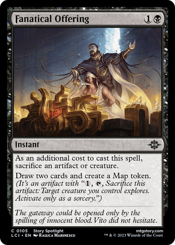 Fanatical Offering [The Lost Caverns of Ixalan] - The Mythic Store | 24h Order Processing