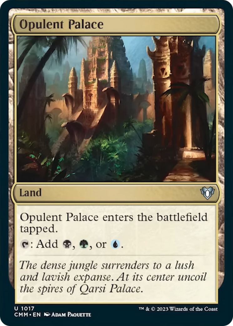 Opulent Palace [Commander Masters] - The Mythic Store | 24h Order Processing