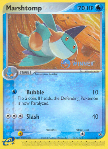 Marshtomp (011) [Nintendo: Black Star Promos] - The Mythic Store | 24h Order Processing