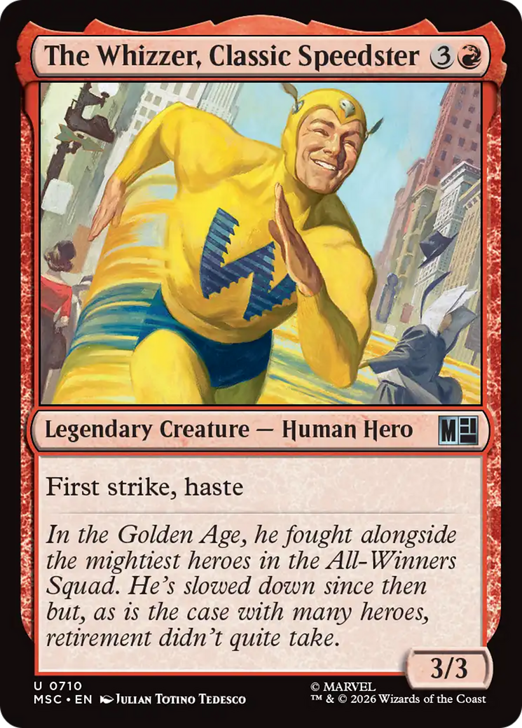 The Whizzer, Classic Speedster [Marvel Super Heroes Commander] - The Mythic Store | 24h Order Processing