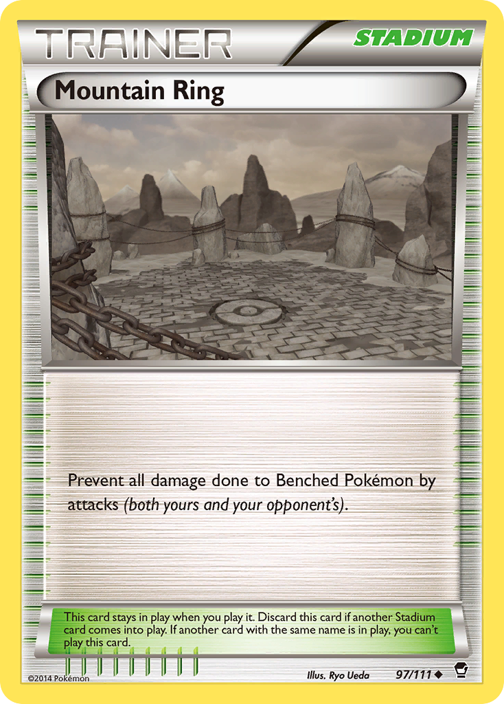 Mountain Ring (97/111) [XY: Furious Fists] - The Mythic Store | 24h Order Processing