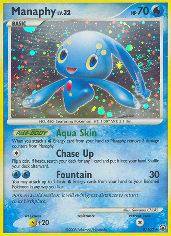 Manaphy (8/100) [Diamond & Pearl: Majestic Dawn] - The Mythic Store | 24h Order Processing