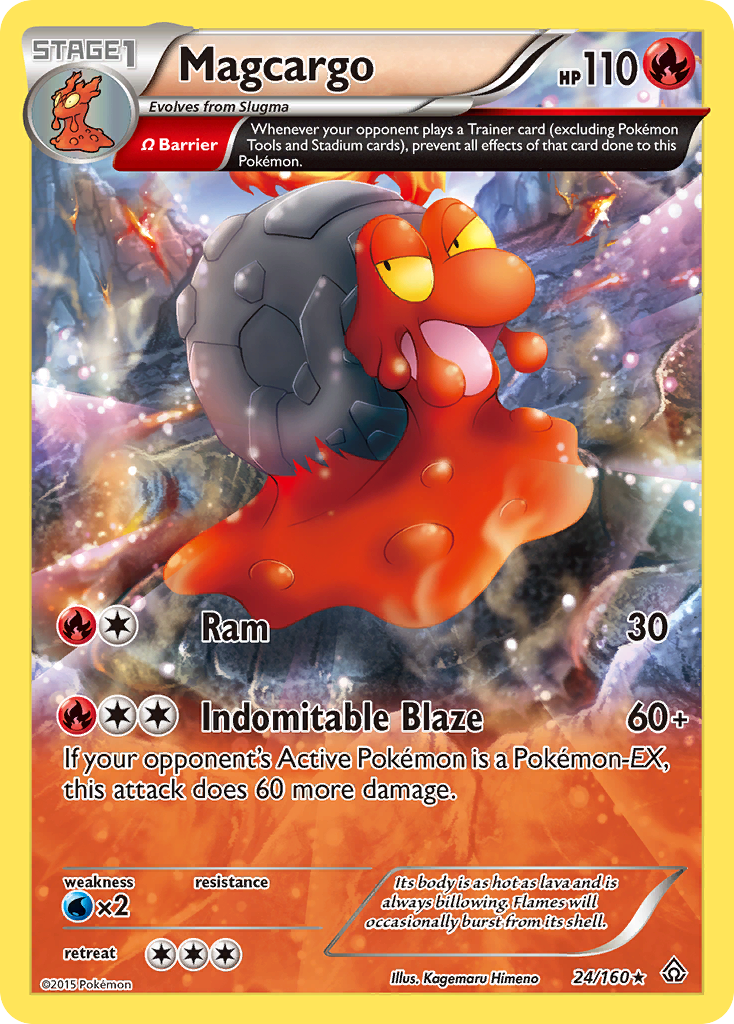 Magcargo (24/160) [XY: Primal Clash] - The Mythic Store | 24h Order Processing