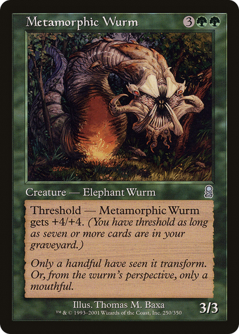 Metamorphic Wurm [Odyssey] - The Mythic Store | 24h Order Processing
