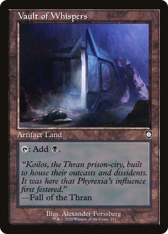 Vault of Whispers (Retro) [The Brothers' War Commander] - The Mythic Store | 24h Order Processing