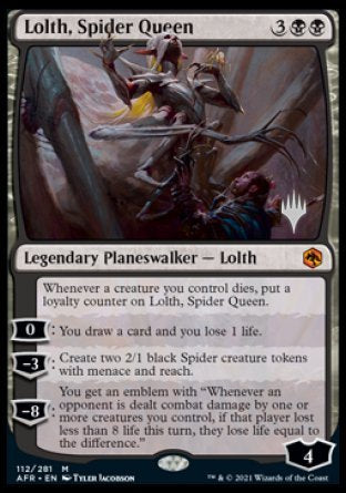 Lolth, Spider Queen (Promo Pack) [Dungeons & Dragons: Adventures in the Forgotten Realms Promos] - The Mythic Store | 24h Order Processing