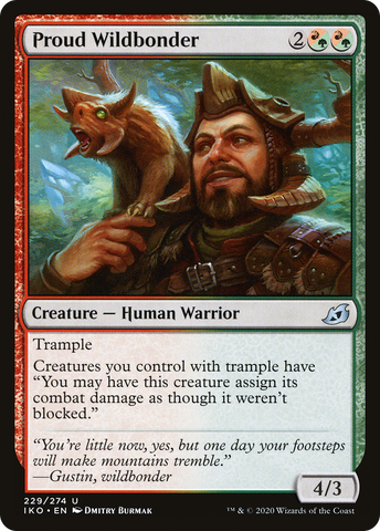 Proud Wildbonder [Ikoria: Lair of Behemoths] - The Mythic Store | 24h Order Processing