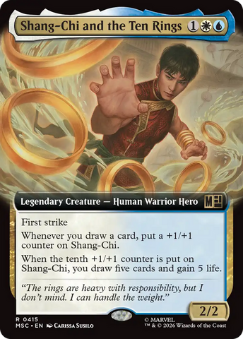 Shang-Chi and the Ten Rings (Extended Art) [Marvel Super Heroes Commander] - The Mythic Store | 24h Order Processing