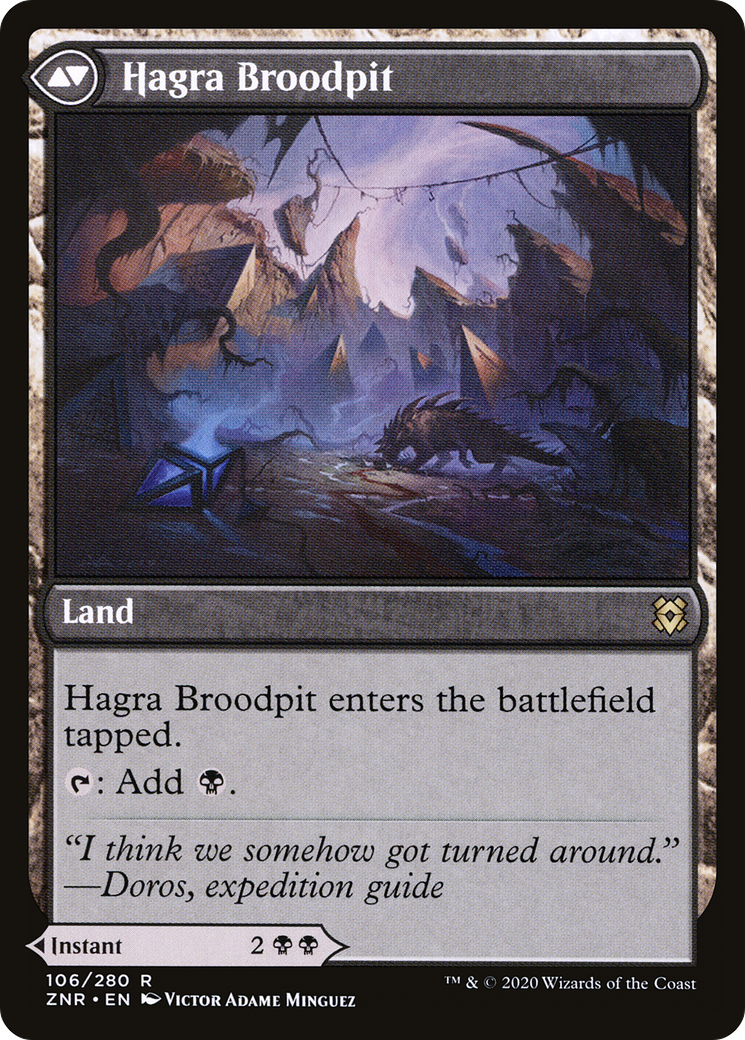 Hagra Mauling // Hagra Broodpit [Secret Lair: From Cute to Brute] - The Mythic Store | 24h Order Processing