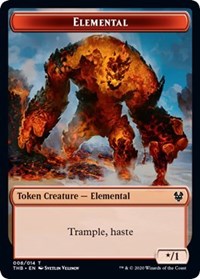 Elemental // Satyr Double-Sided Token [Theros Beyond Death Tokens] - The Mythic Store | 24h Order Processing