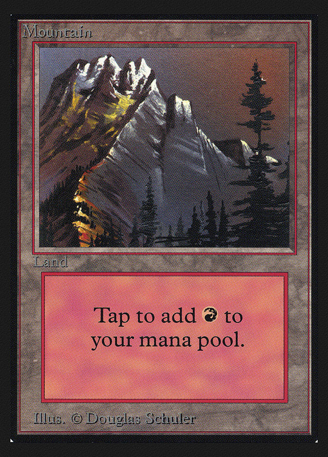 Mountain (Snow Top / Highest Point on Left) [Collectors' Edition] - The Mythic Store | 24h Order Processing