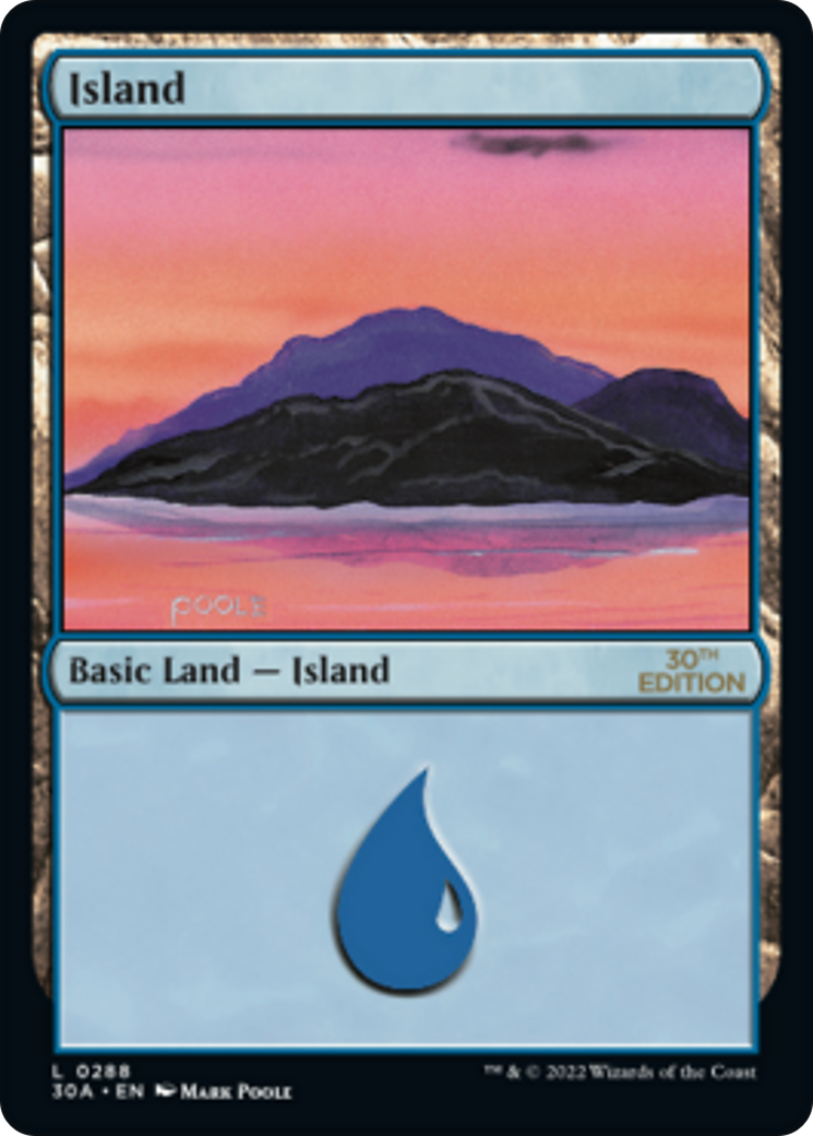 Island (288) [30th Anniversary Edition] - The Mythic Store | 24h Order Processing