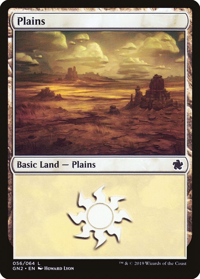 Plains (56) [Game Night 2019] - The Mythic Store | 24h Order Processing