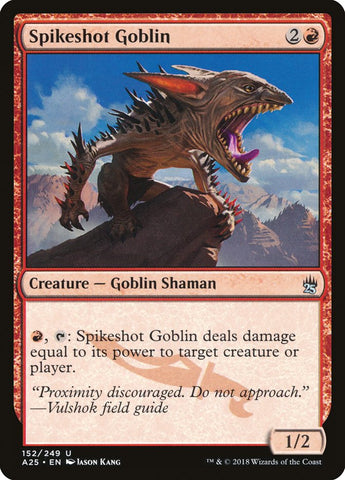 Spikeshot Goblin [Masters 25] - The Mythic Store | 24h Order Processing