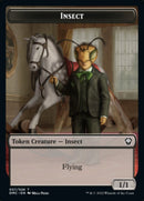 Soldier // Insect Double-Sided Token [Dominaria United Tokens] - The Mythic Store | 24h Order Processing