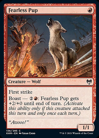Fearless Pup [Kaldheim] - The Mythic Store | 24h Order Processing