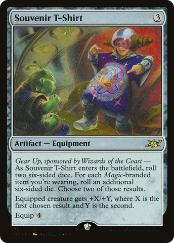 Souvenir T-Shirt (Galaxy Foil) [Unfinity] - The Mythic Store | 24h Order Processing