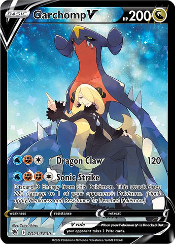 Garchomp V (TG23/TG30) [Sword & Shield: Astral Radiance] - The Mythic Store | 24h Order Processing