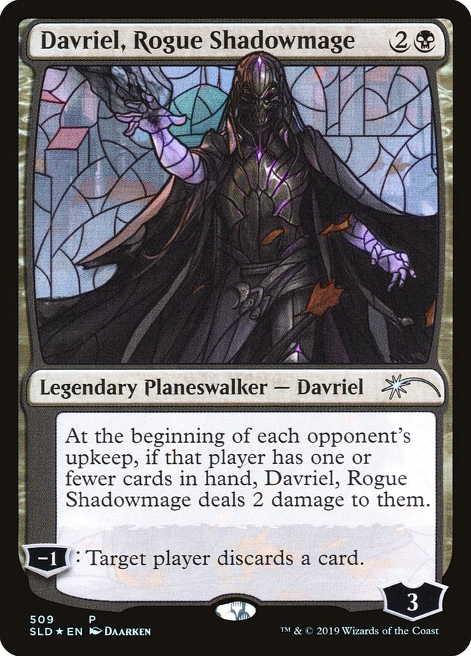 Davriel, Rogue Shadowmage (Stained Glass) [Secret Lair Drop Promos] - The Mythic Store | 24h Order Processing