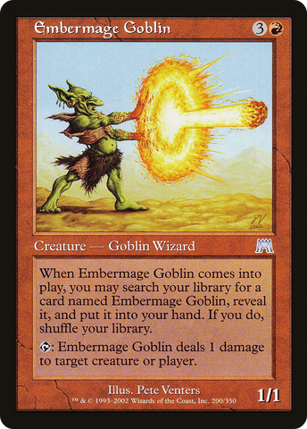 Embermage Goblin [Onslaught] - The Mythic Store | 24h Order Processing