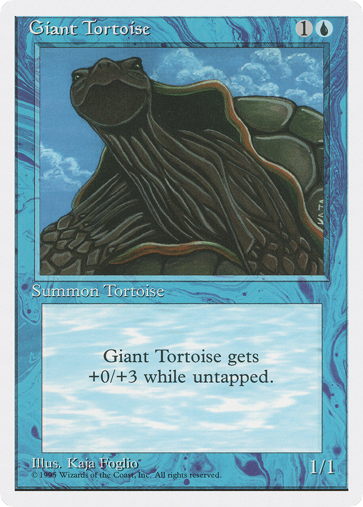 Giant Tortoise [Fourth Edition] - The Mythic Store | 24h Order Processing
