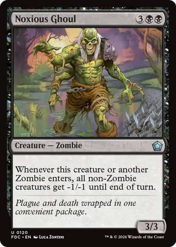 Noxious Ghoul [Foundations Commander] - The Mythic Store | 24h Order Processing