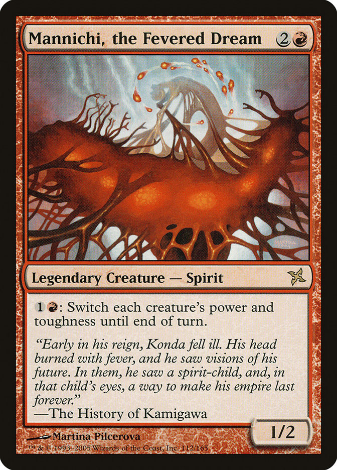 Mannichi, the Fevered Dream [Betrayers of Kamigawa] - The Mythic Store | 24h Order Processing